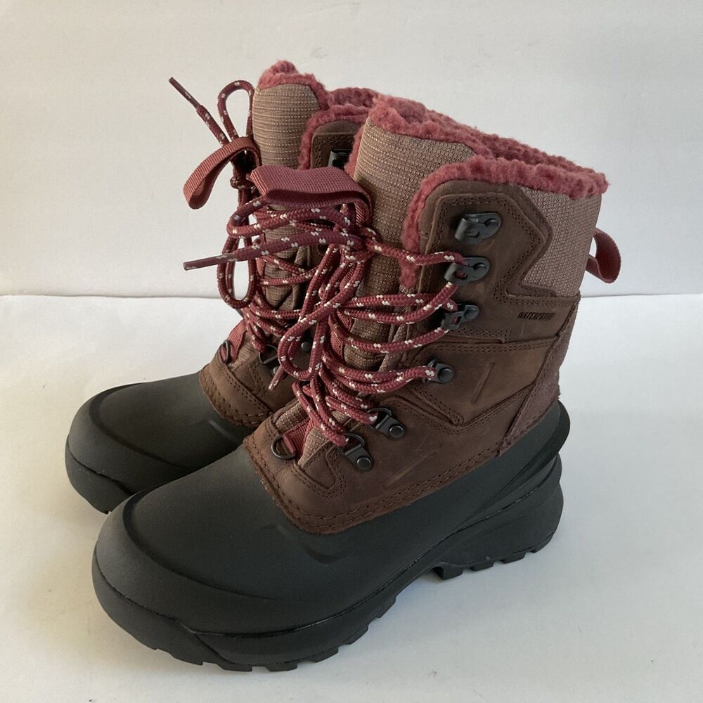 The North Face Women's Chilkat V 400 WP , Deep Taupe /TVF Black 7.5